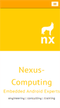 Mobile Screenshot of nexus-computing.ch